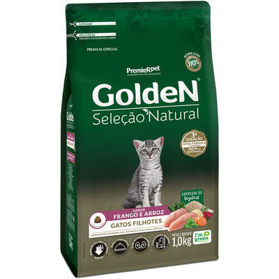 Golden Seleção Natural para Gatos Filhotes