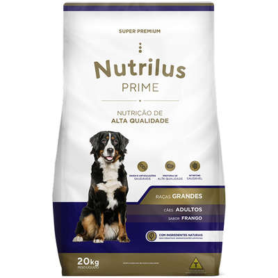 Nutrilus Prime Frango para Cães Adultos de Raças Grandes