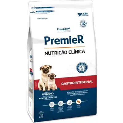 Premier Nutrição Clínica Gastrointestinal para Cães Adultos Pequeno Porte