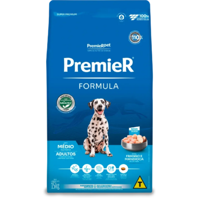 Premier Pet Formula Frango Cães Adultos Raças Médias