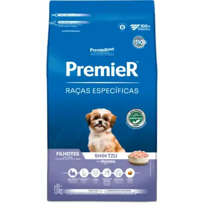 Premier Pet Raças Específicas Shih Tzu Filhote