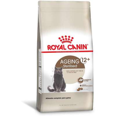 Royal Canin Feline Health Nutrition Sterilised para Gatos Adultos Castrados Acima de 12 Anos