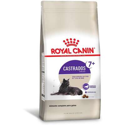 Royal Canin Feline Health Nutrition Sterilised para Gatos Adultos Castrados Acima de 7 anos