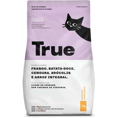 True para Gatos Adultos Castrados